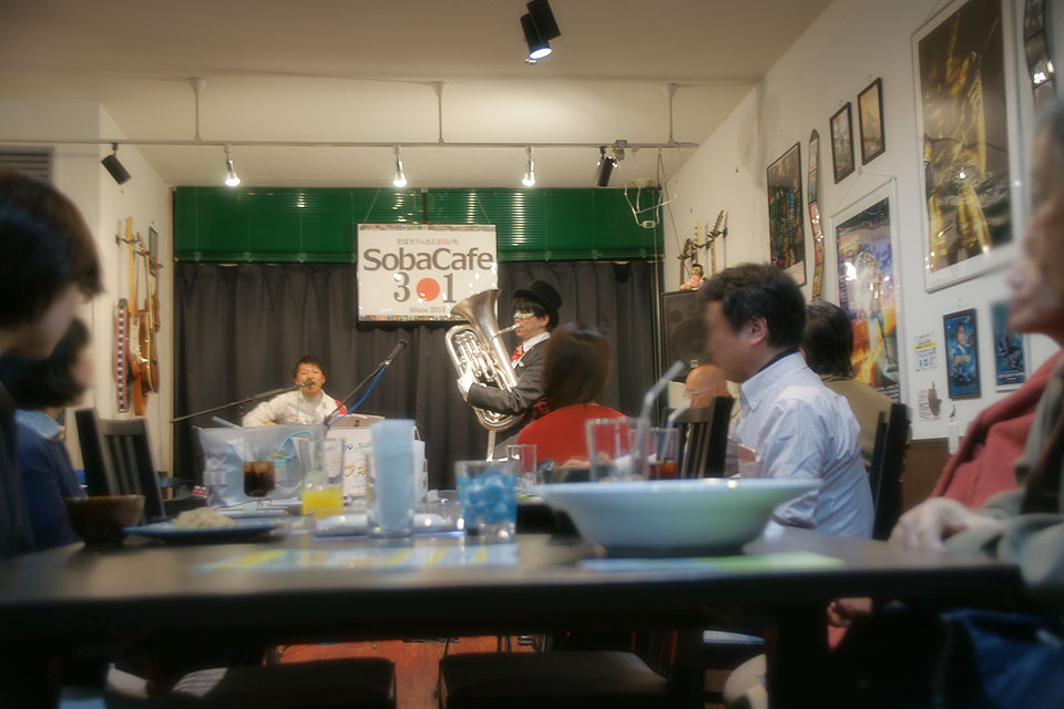 2017.03.25（土）　ユーフォー仮面らいぶ　in そばカフェ３０１
