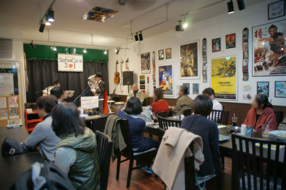 2017.03.25（土）　ユーフォー仮面らいぶ　in そばカフェ３０１